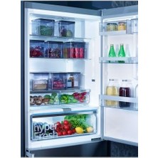 Skygo Kapaklı Küp Düzenleyici Şeffaf Siyah 165 * 355 * 160 mm M-E73-20-25