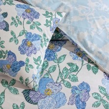 Skygo Ardena Çift Kişilik Nevresim Takımı Mavi