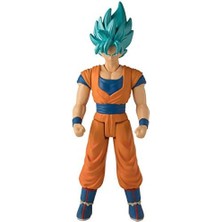 Skygo - Dragon Ball Super - Dev Figür Limit Breaker 30 cm - Super Saiyan Goku Blue - Resmi Lisanslı - Büyük Eklem Figürü Goku - 36731