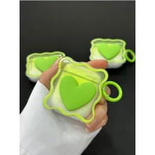 Skygo 1. Nesil ve 2. Nesil ile Uyumlu Tasarım Oyuncak Kalın Koruyucu Silikon Kılıf - Yeşilkalp