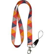 Skygo Rengarenk Boyun Ipi Telefon Askısı