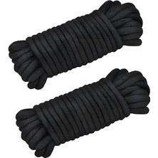 Skygo Yumuşak Pamuk Ipi, Asma Ipi 2 Rulo 10 Metre Doğal Dayanıklı Uzun Pamuk Ip, Çamaşır Asma, Bagaj Bağlama ve Ev Dekorasyon El Işleri Duvar Askıları Bitki Askıları Düğümleme Için