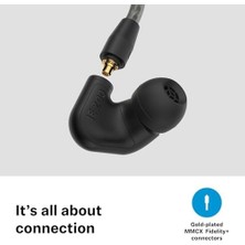 Skygo Ie 200 Kablolu Audiophile Kulaklık - Kablolu Kulak Içi Kulaklık - Net, Üstün Hi-Fi Ses, Gerçekçi Tonlama ve Etkileyici Bas - Siyah