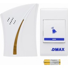 Skygo Asorti Renk Kablosuz Pilli Kapı Zili – Şık ve Güçlü Ses Çıkışlı Model