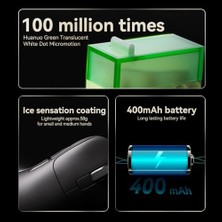 Skygo Ajazz AJ-179 Apex 42000 Dpı Manyetik Şarj Istasyonu-Tft Ekranlı Mouse-Paw 3950 Sensör-8k Dongle AJ179 (Siyah)