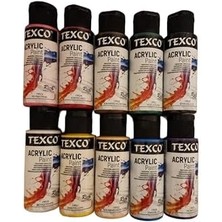Skygo Rich Texco Akrilik Boya 60 ml 10 Renk