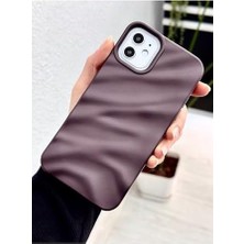 Skygo 11 ile Uyumlu 3D Wave Kabartma Mat Silikon Kılıf