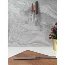 Skygo Mct Ahşap Mıknatıslı Duvara Monte Ahşap Bıçak Bloğu ve Bıçak Tutucu - 2 Bıçak Kapasiteli