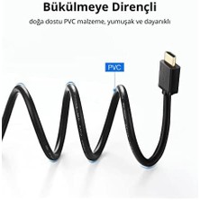 Skygo UHD 4K Yüksek Hızlı Ethernet ve HDMI Kablosu, 1 Metre