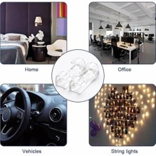 Skygo 40 Adet Yapışkanlı Kablo Klipsi Seti, Kablo Düzenleyici, Masa Üstü ve Duvar Için Tutucu, Kablo Sabitleyici Aparat, Ev Ofis Yönetimi, Usb, Şarj, Ethernet, Mouse Için Uygundur