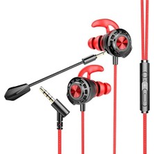 Skygo RM-K36 Proud 3,5mm Gaming Kırmızı Kulak Içi Mikrofonlu Kulaklık, Standart