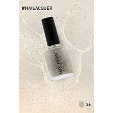 Skygo Simli Gold Oje 36- Yüksek Pigmentli Uzun Süreli Kalıcılık Hızlı Kuruma - Nail Lacquer 36
