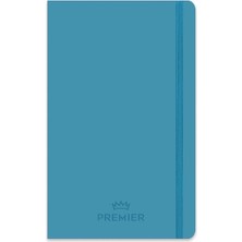 Skygo 13X21 96 Yaprak Düz Ciltli Premier Defter - Mavi