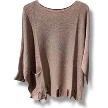 %100 Pamuk Merserize Triko Bluz Standart Beden 38-48 Uyumlu