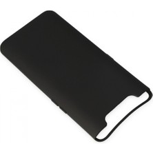 Marsilyan Samsung Galaxy A80 Kılıf Nano Içi Kadife Silikon - Siyah