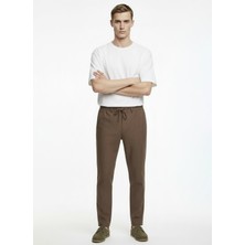 Altınyıldız Classics Bağlamalı Bel Normal Paça Jogger Vizon Erkek Pantolon ACE001261525_VIZ