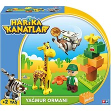 Belle Fusion Bfs 10932 Harika Kanatlar Bellonun Yağmur Ormanı 15 Parça Blok - Mega Oyuncak