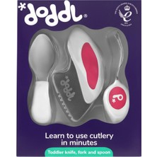 Doddl Çocuk Çatal Kaşık Bıçak Seti