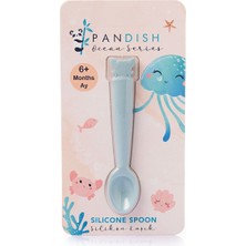 Pandish Crabby Silikon Kaşık Bluish