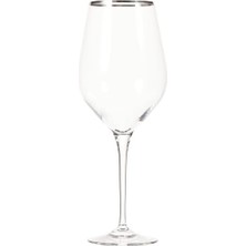 Skygo Chamonix Kırmızı Şarap Kadehi Silver