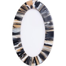 Yargıcı Reçine Oval Çerçeve(13x18 Cm)