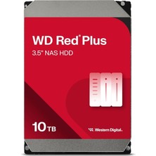 Wd Red Plus 10TB 7200RPM 256MB Sata3 6gbit/sn WD100EFGX Nas HDD