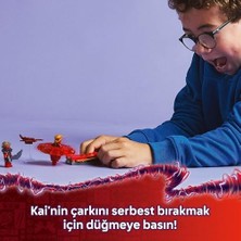 Skygo Kai’nin Ejderha Spinjitzu Topacı 71823-6 Yaş ve Üzeri Çocuklar Için 2 Minifigürü Içeren Yaratıcı Oyuncak Yapım Seti, Doğum Günü Hediyesi (54 Parça)