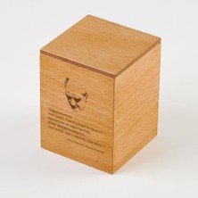 Skygo Öğretmenlere Özel Atatürk Alıntılı Ahşap Masaüstü Kalemlik