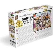 Skygo 3D - Pet Selfie - 500 Parça Yetişkin Puzzle