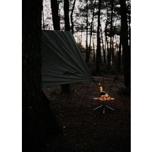 Skygo Badger Ragnar Tarp Tente 3X4M, Kamp Brandası, Çadır Branda, Hafif Hamak, Tente Gölgelik, Su Geçirmez, Açık Barınak