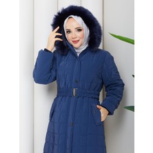 Eslemnur Nova Kumaş Şişme Mont 100CM
