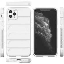 Marsilyan iPhone 11 Pro Kılıf Optimum Silikon - Krem