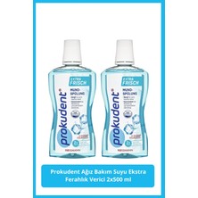 Prokudent Ağız Bakım Suyu Ekstra Ferahlık Verici 2X500 ml