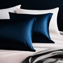 Norino 2 Adet Özel Seri Ipek Saten Yastık Kılıfı 50X70 cm | Konforlu Uyku