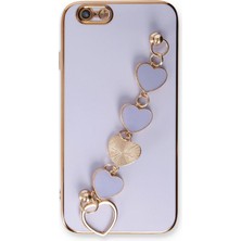 Marsilyan iPhone 6 Kılıf Esila Silikon - Lila