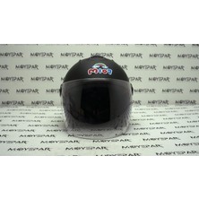 SRC Yarım Çocuk Kaskı Siyah