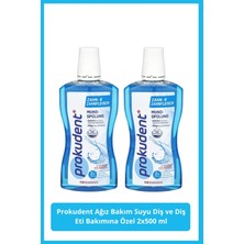 Prokudent Ağız Bakım Suyu Diş ve Diş Eti Bakımına Özel 2X500 ml