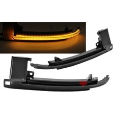 Gjob Audi A4 Kayar LED Ayna Sinyal Lambası B8.5 Kayar LED Ayna Sinyal Ledi Sağ Sol