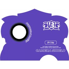 Marsilyan Apple iPhone 17 Air Bilvis Titan Kamera Lens - Lacivert