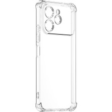 Akare Tecno Spark 40 Zore 2mm Anti Shock Silikon - Şeffaf