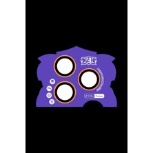 Marsilyan Apple iPhone 17 Pro Max Bilvis Titan Kamera Lens - Turuncu