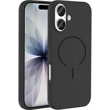 Maks Technology iPhone 17 Kılıf M-Safe Şarj Özellikli Mkst Meta Kapak - Siyah