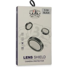 Marsilyan Samsung Galaxy S24 Bilvis Titan Kamera Lens - Siyah