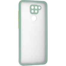 Marsilyan Xiaomi Redmi Note 9 Kılıf Montreal Silikon Kapak - Turkuaz