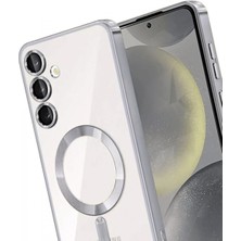 Marsilyan Samsung Galaxy A26 Kross Magneticsafe Kapak - Titan Gri