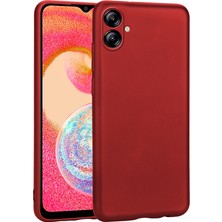 Maks Technology Galaxy A07 Kılıf Mkst Premier Silikon Kapak - Kırmızı