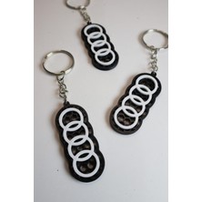 Jetniva 2 Adet - Audi Araba Anahtarlığı V4