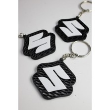 Jetniva 2 Adet - Suzuki Motosiklet ve Araba Anahtarlığı V2