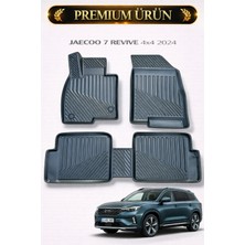 Black Gold Jaecoo 7 Revive 4x4 2024 Uyumlu 3D Oto Paspas Premium