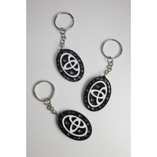 Jetniva 2 Adet - Toyota Araba Anahtarlığı V2